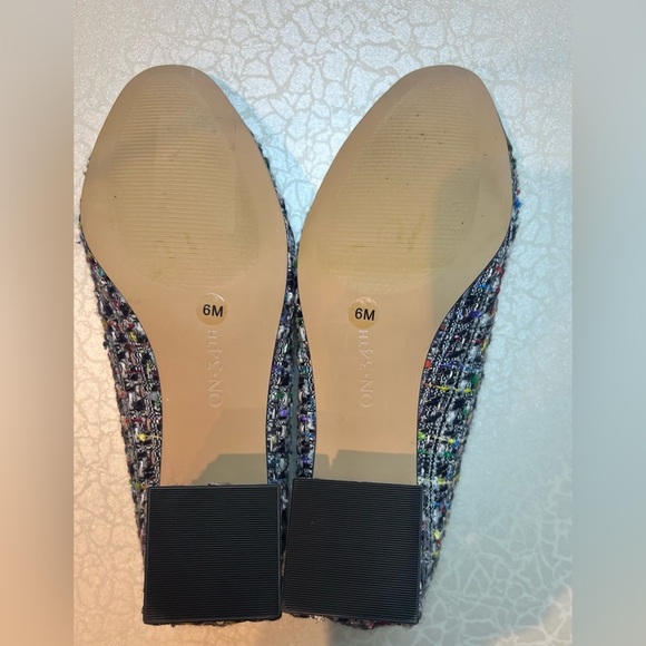 Elegant Multicolor Tweed Heels - Picture 8 of 16